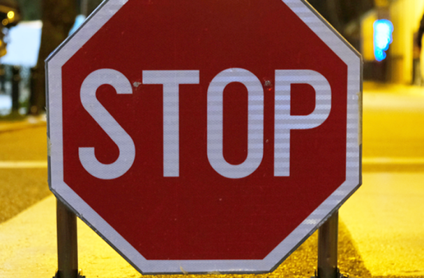 Layered Stick-up Reflective Signs