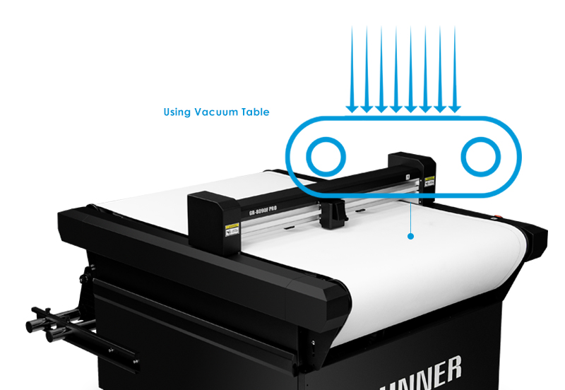 Using Vacuum Table