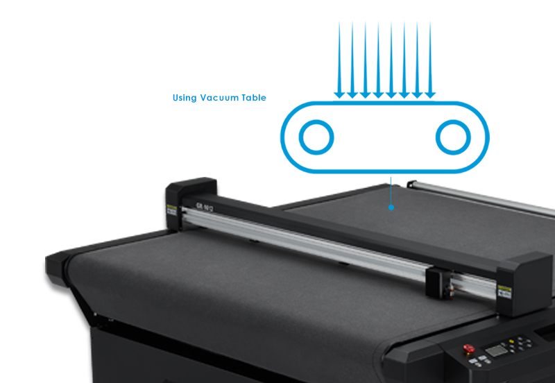 Using Vacuum Table