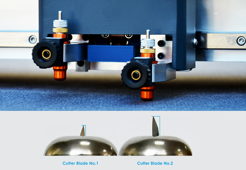 Adopts crankshaft motor for bigger cutting forces