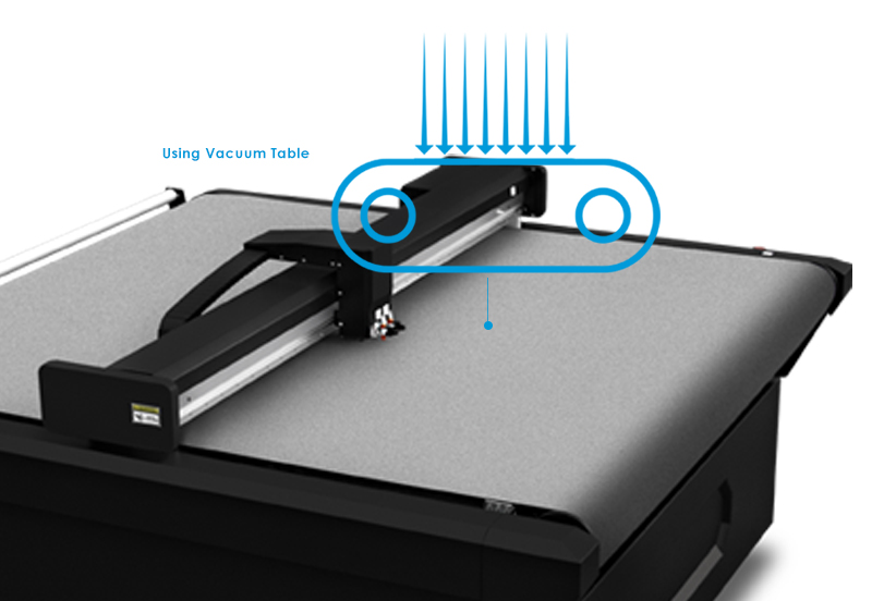 Using Vacuum Table