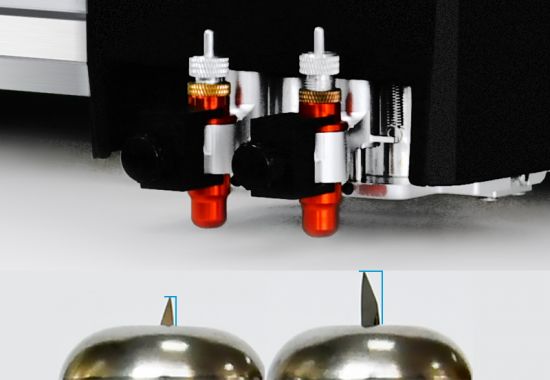 Twin Blade / Dual Cutting Head 