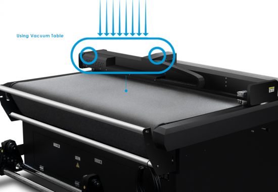 Using Vacuum Table